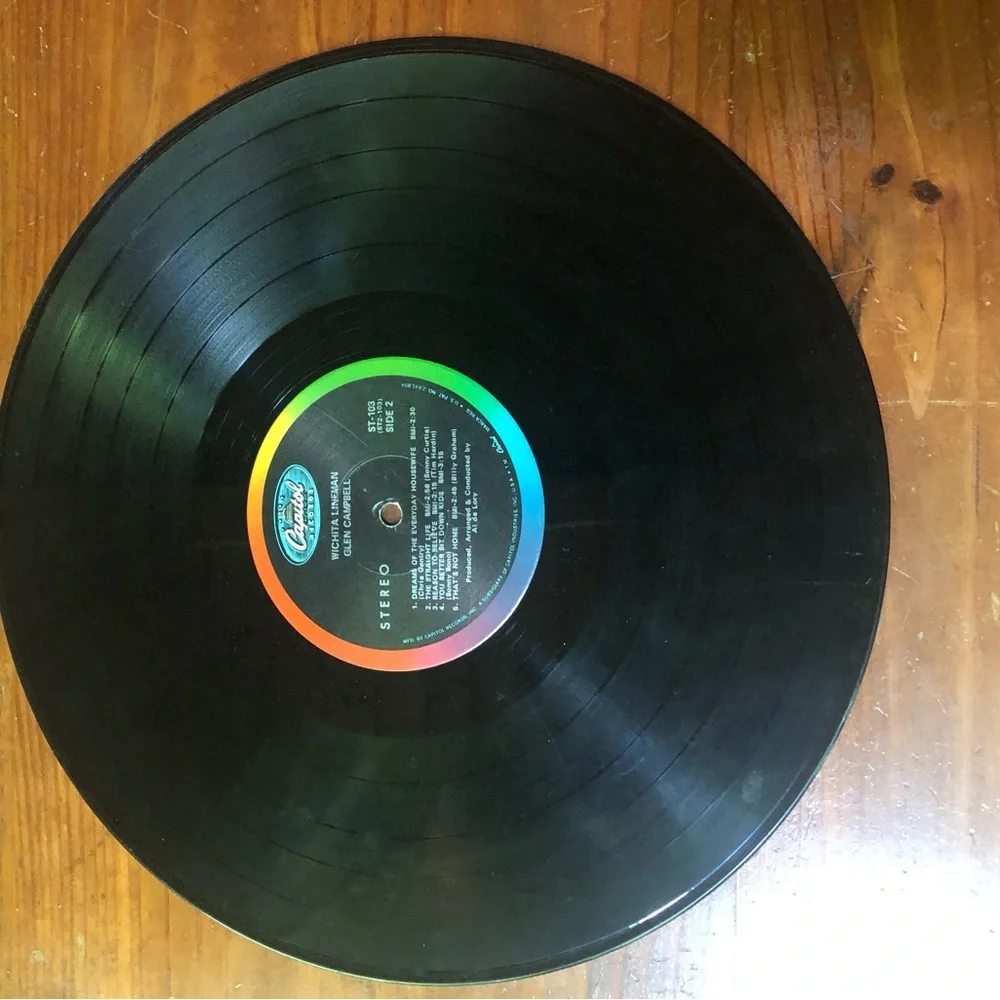 Glen Campbell Wichita Lineman LP - Picture 5 of 6